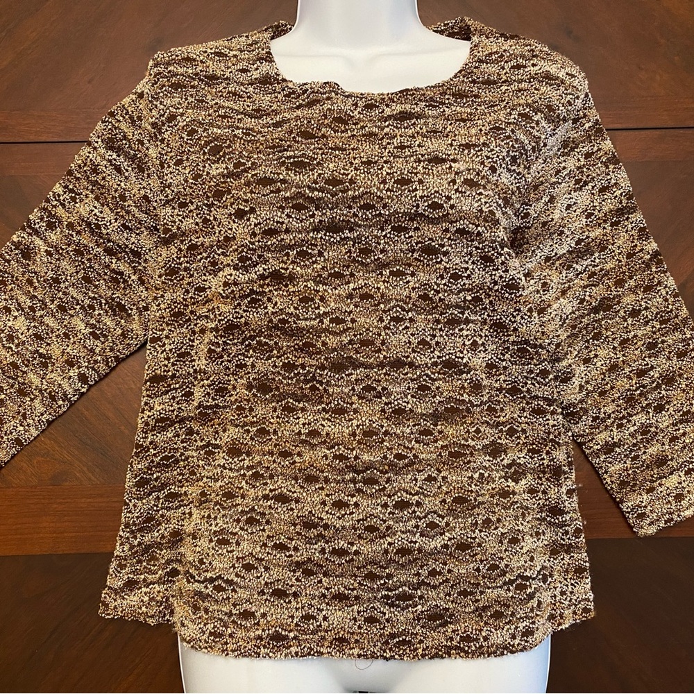 Kathie Lee Collection top size large 12/14 NEW with tags
